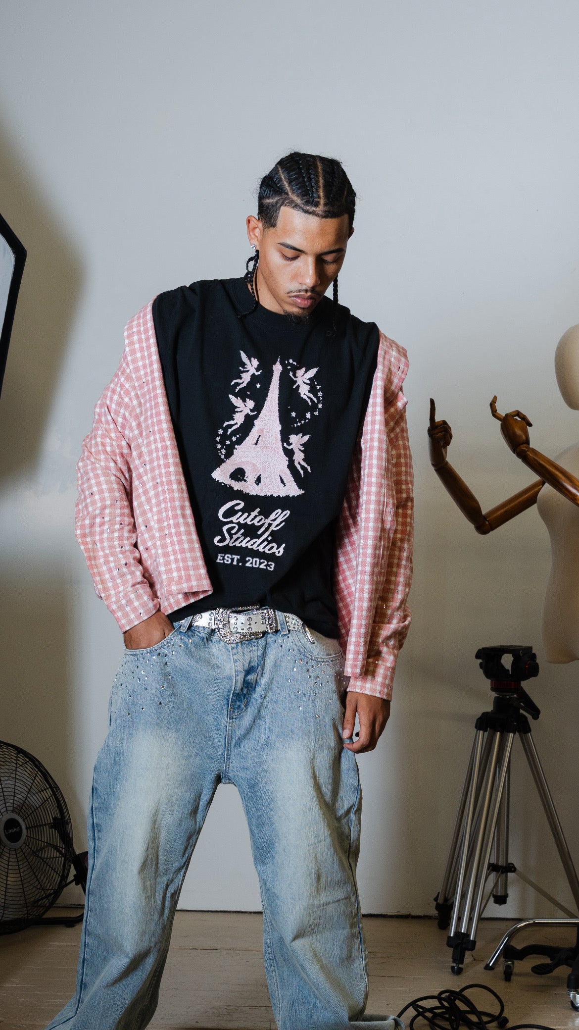 Rhinestone Flannel