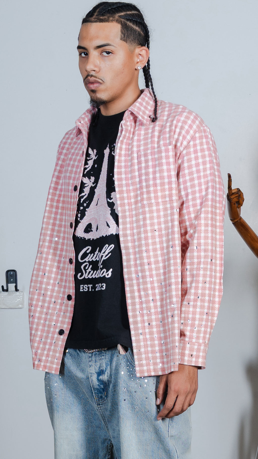 Rhinestone Flannel