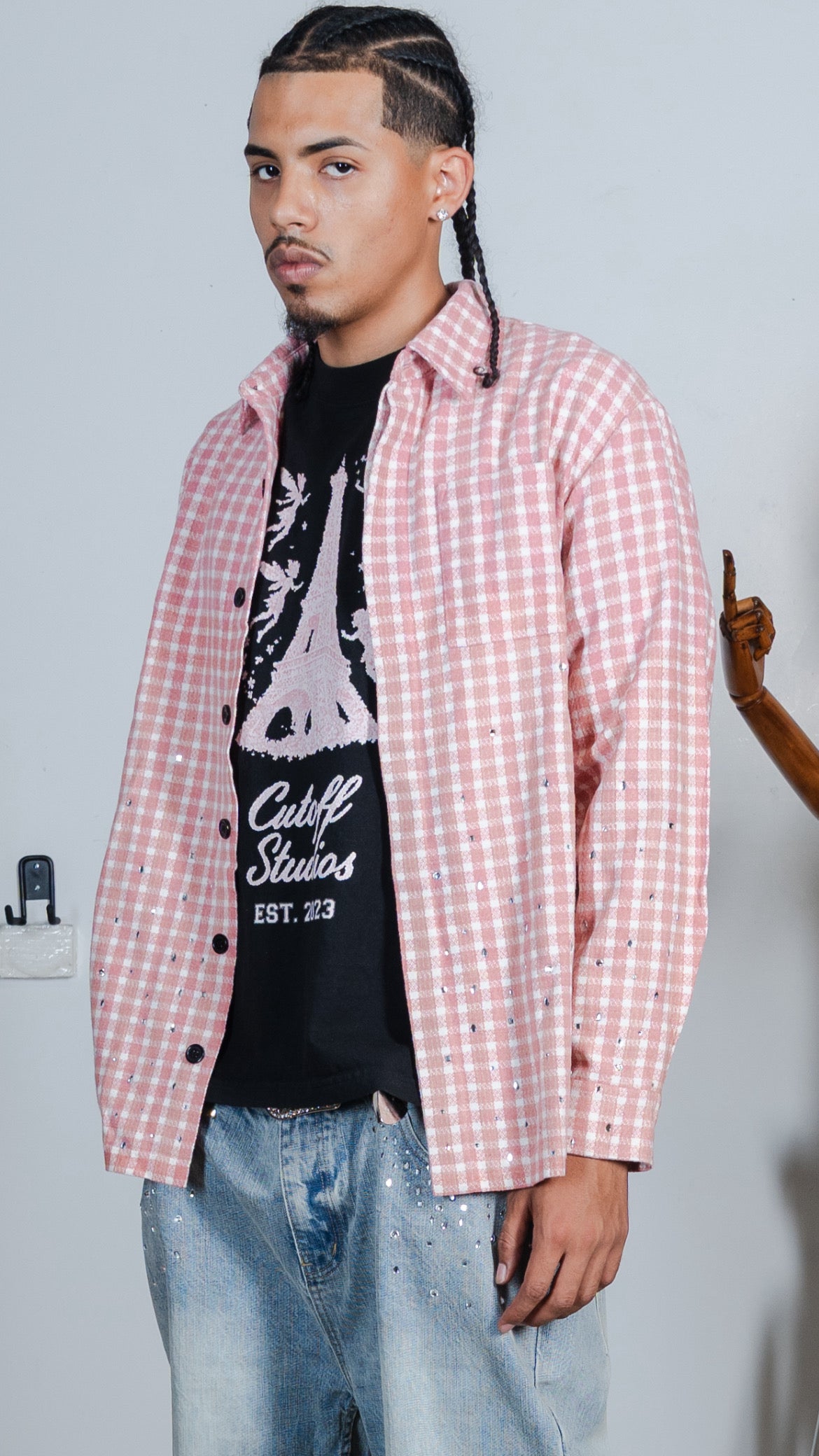 Rhinestone Flannel