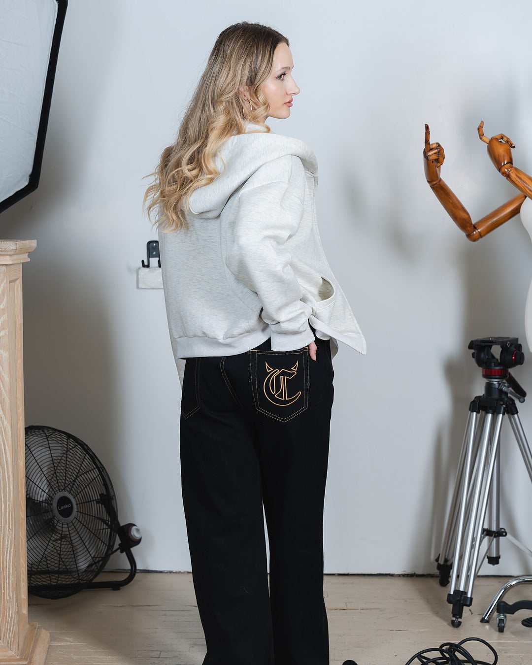 Kurogane Denim Pants