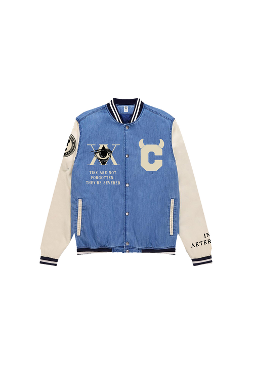 Denim HXH CHROLLO  Varsity Jacket