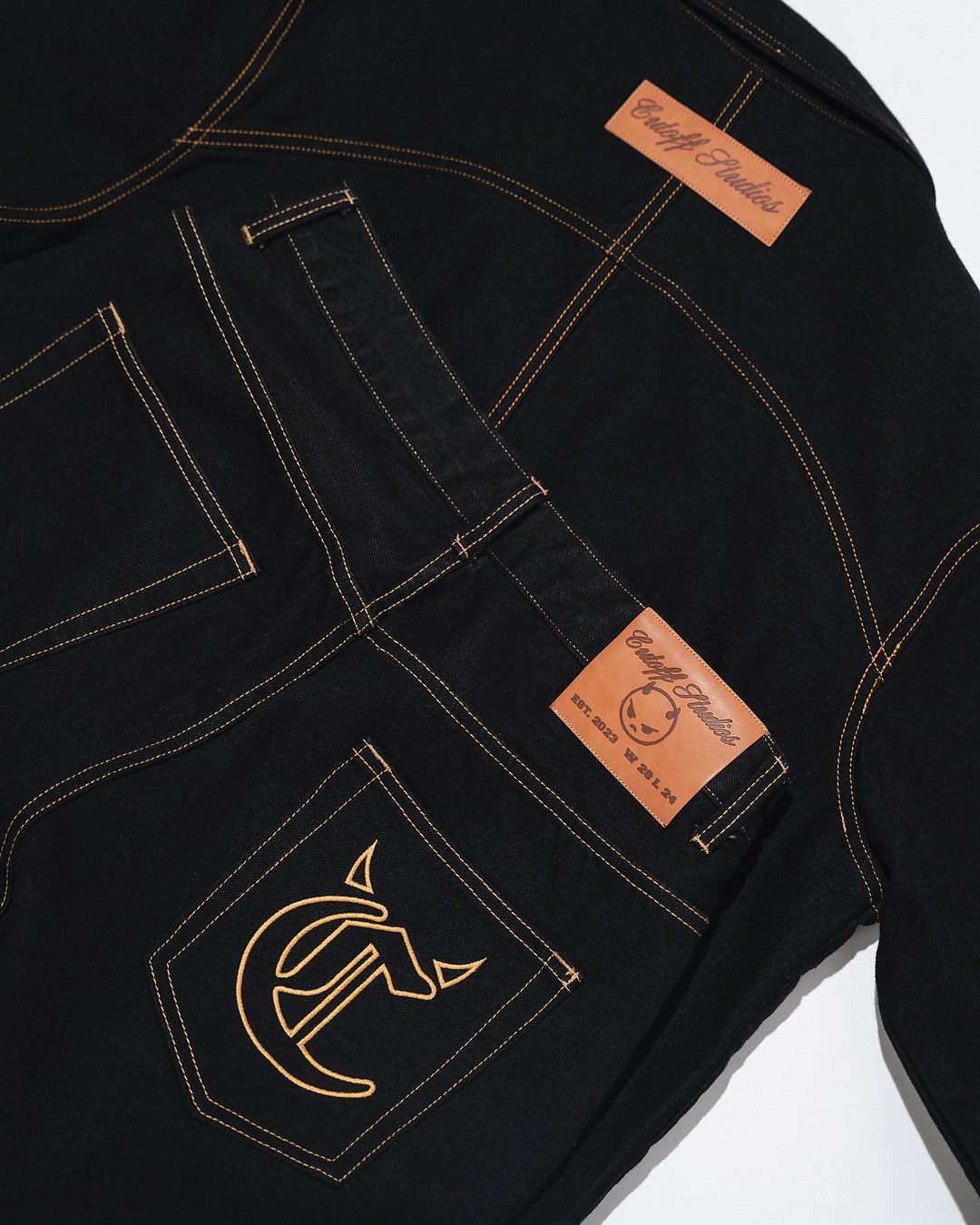 Kurogane Denim Pants